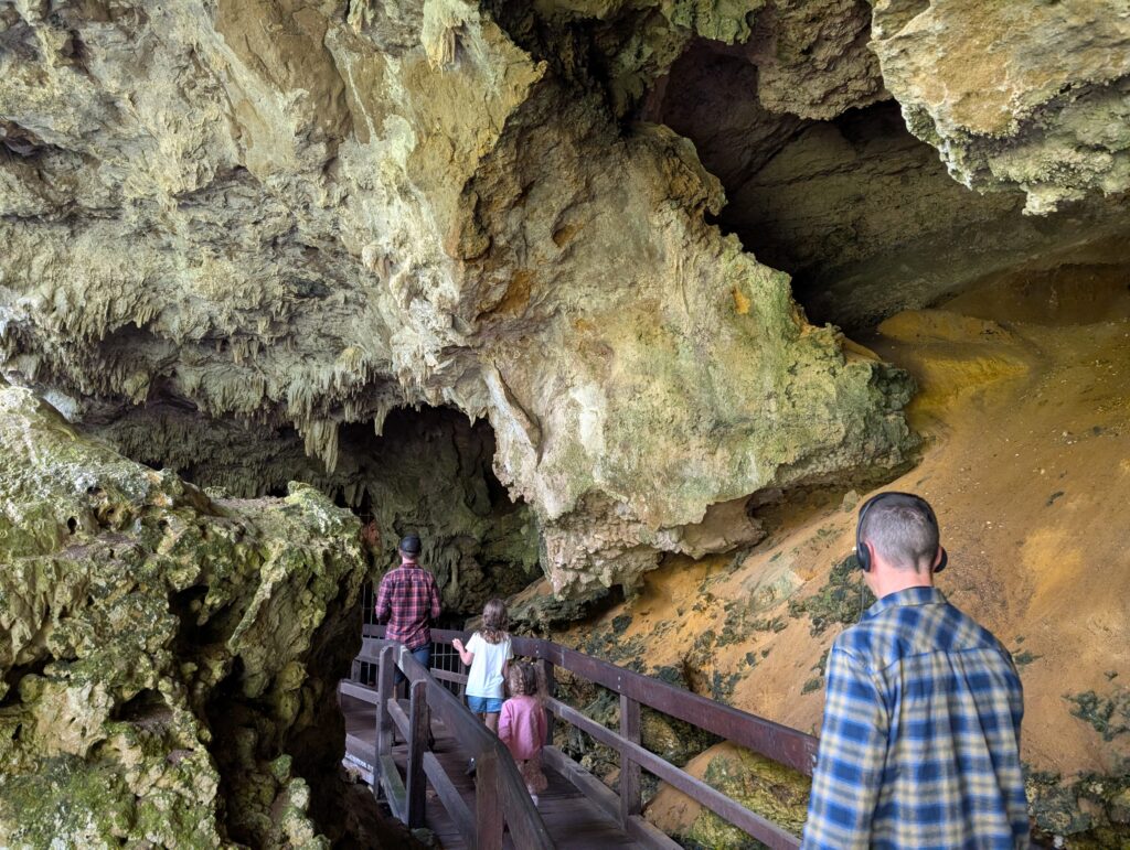 Entering Mammoth Cave in Margaret River region